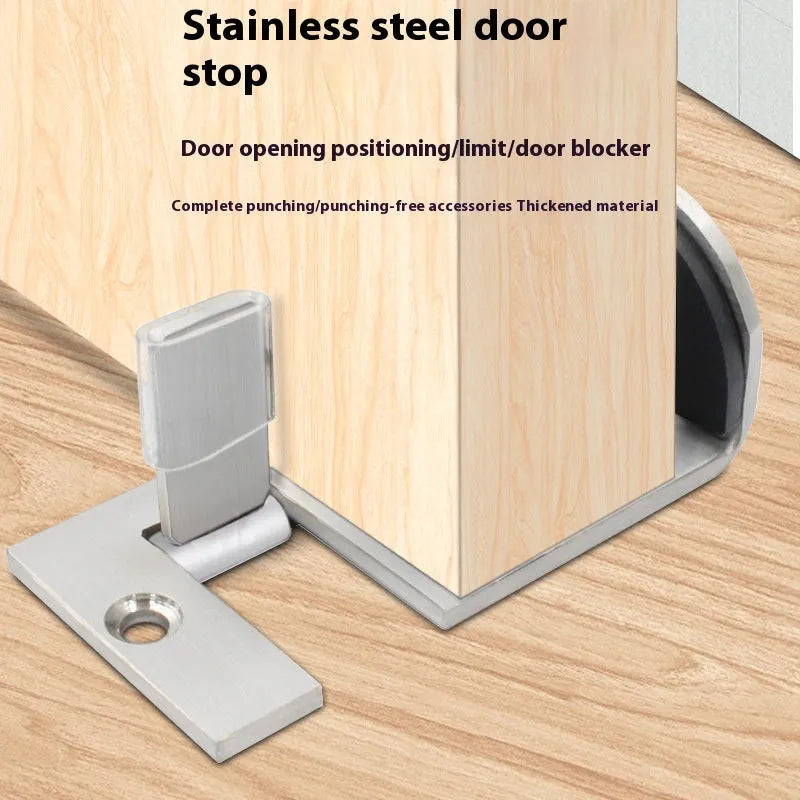 Fast Food Restaurant Door Stop Locator Stainless Steel Door Stop - Bellarte Enchanté Fast Food Restaurant Door Stop Locator Stainless Steel Door Stop